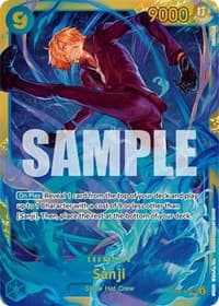 Sanji - Wings of the Captain - One Piece Card Game card