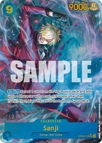 Sanji (Alternate Art) - Wings of the Captain - One Piece Card Game card