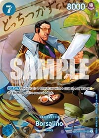 Borsalino (SP) - Wings of the Captain - One Piece Card Game card