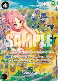 Rebecca (SP) - Wings of the Captain - One Piece Card Game card