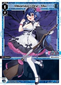Mikomiko One - Mix - Dissonance Diva - WIXOSS card