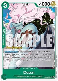 Dosun - Wings of the Captain Pre-Release Cards - One Piece Card Game card