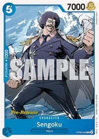 Sengoku - Wings of the Captain Pre-Release Cards - One Piece Card Game card