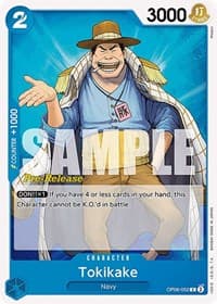Tokikake - Wings of the Captain Pre-Release Cards - One Piece Card Game card