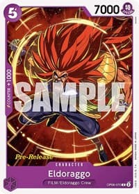 Eldoraggo - Wings of the Captain Pre-Release Cards - One Piece Card Game card
