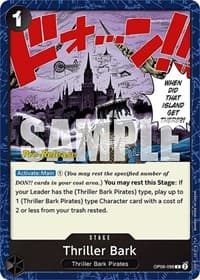 Thriller Bark - Wings of the Captain Pre-Release Cards - One Piece Card Game card