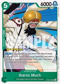 Ikaros Much - Wings of the Captain Pre-Release Cards - One Piece Card Game card