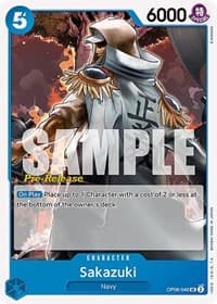 Sakazuki - Wings of the Captain Pre-Release Cards - One Piece Card Game card