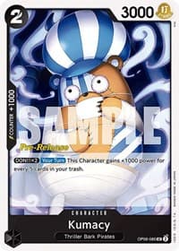 Kumacy - Wings of the Captain Pre-Release Cards - One Piece Card Game card