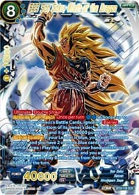 SS3 Son Goku, Wrath of the Dragon (Collector Booster Gold) - Beyond Generations - Dragon Ball Super: Masters card