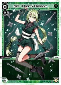 Mel - Cherry Blossom - Dissonance Diva - WIXOSS card