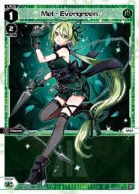 Mel - Evergreen - Dissonance Diva - WIXOSS card