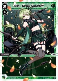 Mel - Snow Country - Dissonance Diva - WIXOSS card