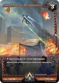 United Nations Headquarters - Year of the Dragon - Alpha Clash card