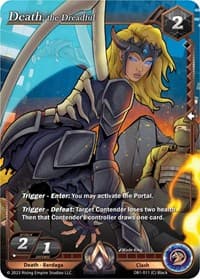 Death, the Dreadful - Year of the Dragon - Alpha Clash card