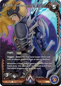 Death, Stalking Specter - Year of the Dragon - Alpha Clash card