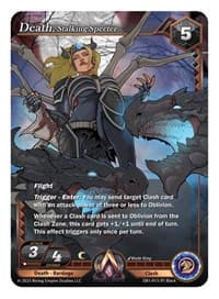 Death, Stalking Specter (Team Covenant Promo) - Year of the Dragon - Alpha Clash card