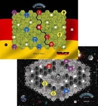 Age of Steam: Moon and Berlin Wall Expansions - Eagle Games - Boardgames card