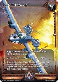 A-10 "Warthog" - Year of the Dragon - Alpha Clash card