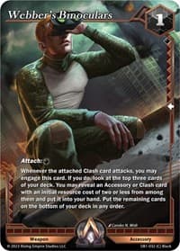 Webber's Binoculars - Year of the Dragon - Alpha Clash card