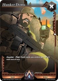 Hunker Down - Year of the Dragon - Alpha Clash card