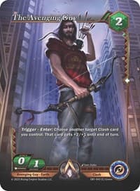 The Avenging Guy - Year of the Dragon - Alpha Clash card
