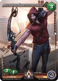 Avenging Guy, Trying to Help - Year of the Dragon - Alpha Clash card