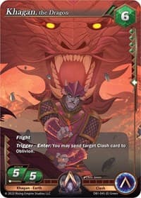 Khagan, the Dragon - Year of the Dragon - Alpha Clash card
