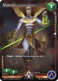 Magnate, Cunning Planner - Year of the Dragon - Alpha Clash card