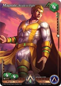 Magnate, Ready to Fight - Year of the Dragon - Alpha Clash card
