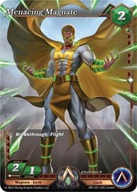 Menacing Magnate - Year of the Dragon - Alpha Clash card