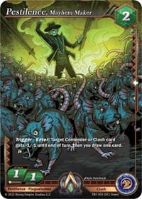 Pestilence, Mayhem Maker - Year of the Dragon - Alpha Clash card