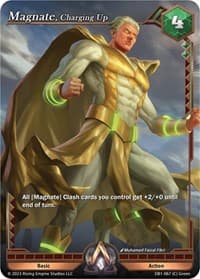 Magnate, Charging Up - Year of the Dragon - Alpha Clash card
