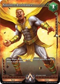 Sinister Assistance - Year of the Dragon - Alpha Clash card