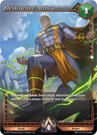 Destructive Arrival - Year of the Dragon - Alpha Clash card