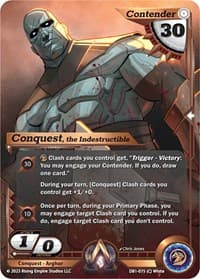 Conquest, the Indestructible - Year of the Dragon - Alpha Clash card