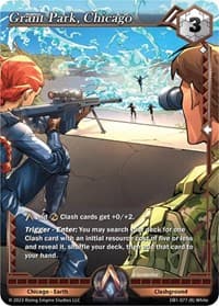Grant Park, Chicago - Year of the Dragon - Alpha Clash card