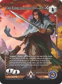Cao Ling, Bane of the Discarded - Year of the Dragon - Alpha Clash card