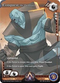 Conquest, the Destroyer - Year of the Dragon - Alpha Clash card