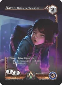 Haven, Hiding in Plain Sight - Year of the Dragon - Alpha Clash card