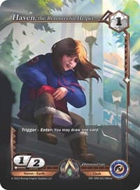 Haven, the Resourceful Helper - Year of the Dragon - Alpha Clash card