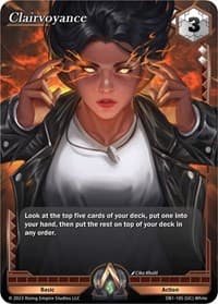 Clairvoyance - Year of the Dragon - Alpha Clash card
