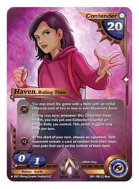 Haven, Biding Time - Year of the Dragon - Alpha Clash card