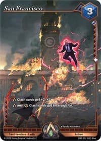San Francisco - Year of the Dragon - Alpha Clash card