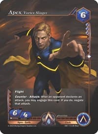 Apex, Vortex Slinger - Year of the Dragon - Alpha Clash card