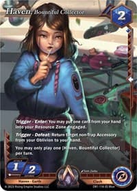 Haven, Bountiful Collector - Year of the Dragon - Alpha Clash card