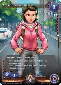 Haven, Clever Adolescent - Year of the Dragon - Alpha Clash card