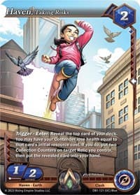 Haven, Taking Risks - Year of the Dragon - Alpha Clash card