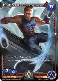Mean-Streak, Unique Speedster - Year of the Dragon - Alpha Clash card