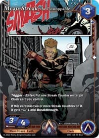 Mean-Streak, the Unstoppable - Year of the Dragon - Alpha Clash card